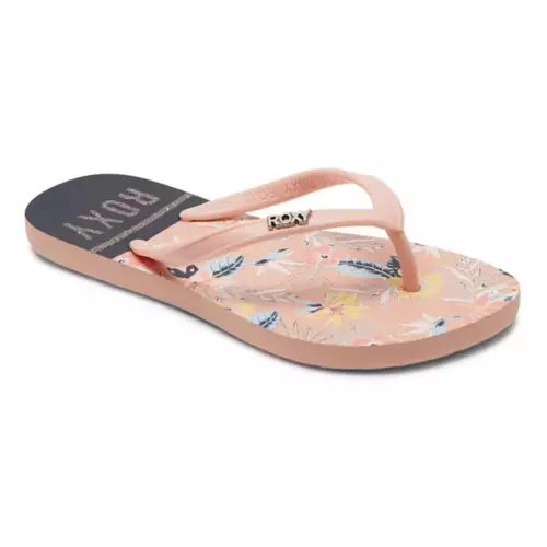 Girls' Roxy Viva Stamp Flip Flop Sandals 3 Girls' Roxy Viva Stamp Flip Flop Sandals