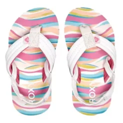 Toddler Girls' Roxy Vista Loreto Flip Flop Sandals -Sports Shoe Store 19571875756 2