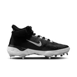 Men's Nike Alpha Huarache Elite 4 Mid Metal Baseball Cleats -Sports Shoe Store 19615185214 5