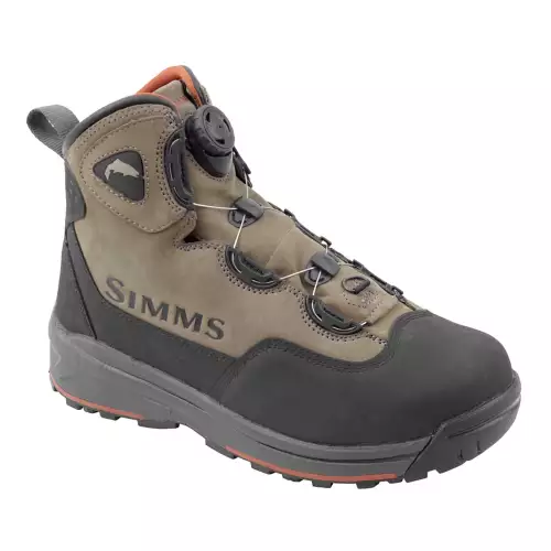 Men's Simms Headwaters BOA Vibram Sole Fly Fishing Wading Boots 3 Men's Simms Headwaters BOA Vibram Sole Fly Fishing Wading Boots
