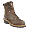 Men's Carhartt Logger 8" Composite Toe Waterproof Insulated Work Boots -Sports Shoe Store 84781604186