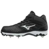 Women's Mizuno 9-Advanced Sweep 4 Mid Metal Softball Cleats -Sports Shoe Store 889961244247